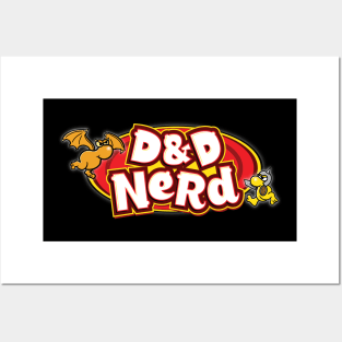 D and D Nerd Posters and Art